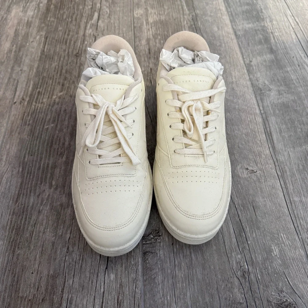 Oliver Cabell Vegan 481 Chalk Sneakers Shoes Men’s Size 9